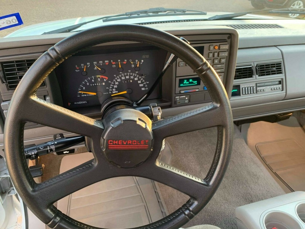 1992 chevrolet 454 ss truck for sale dash