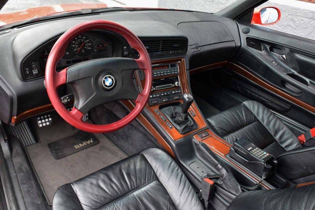 bmw 850csi for sale dash