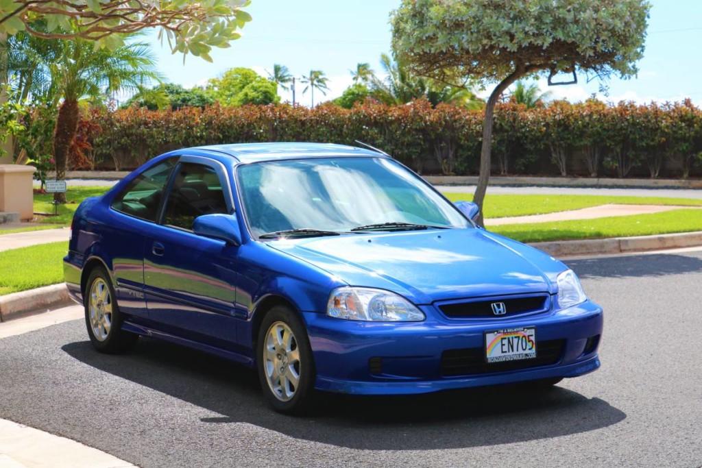 1999 honda civic si electron blue for sale classifieds 6