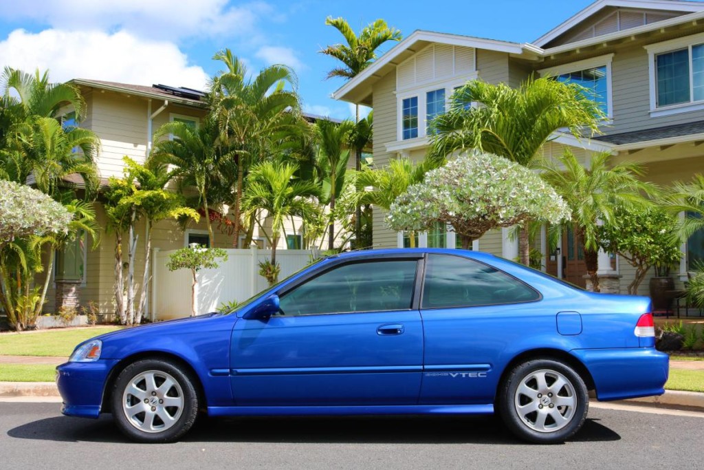 1999 honda civic si electron blue for sale classifieds 5