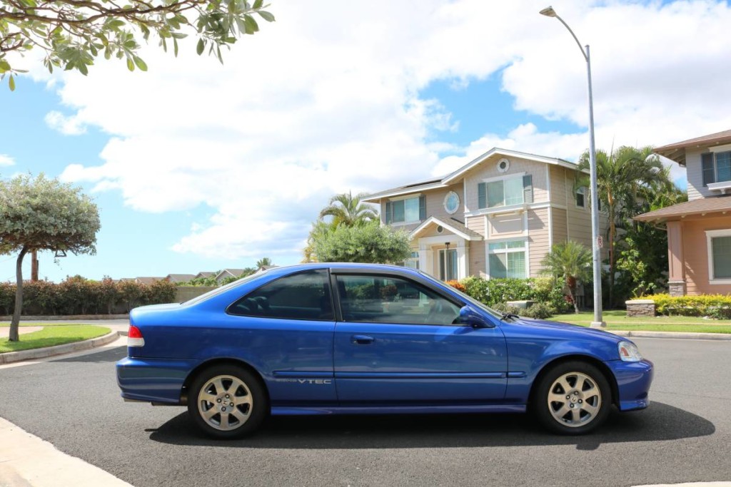 1999 honda civic si electron blue for sale classifieds 4