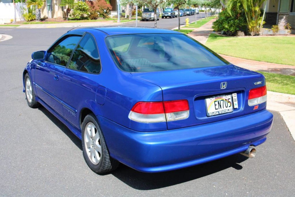 1999 honda civic si electron blue for sale classifieds 2