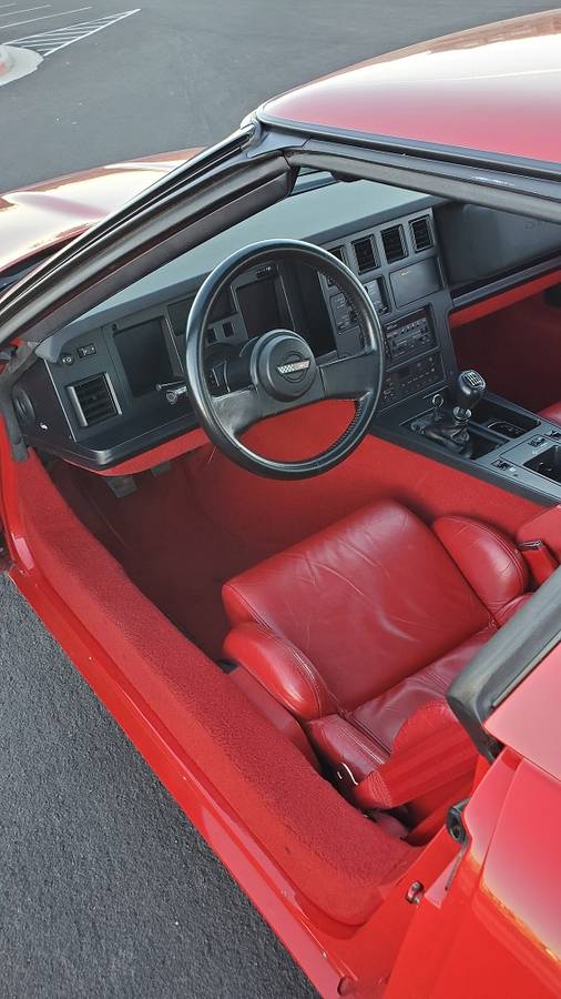 1989 chevrolet corvette 6spd manual for sale classifieds 9