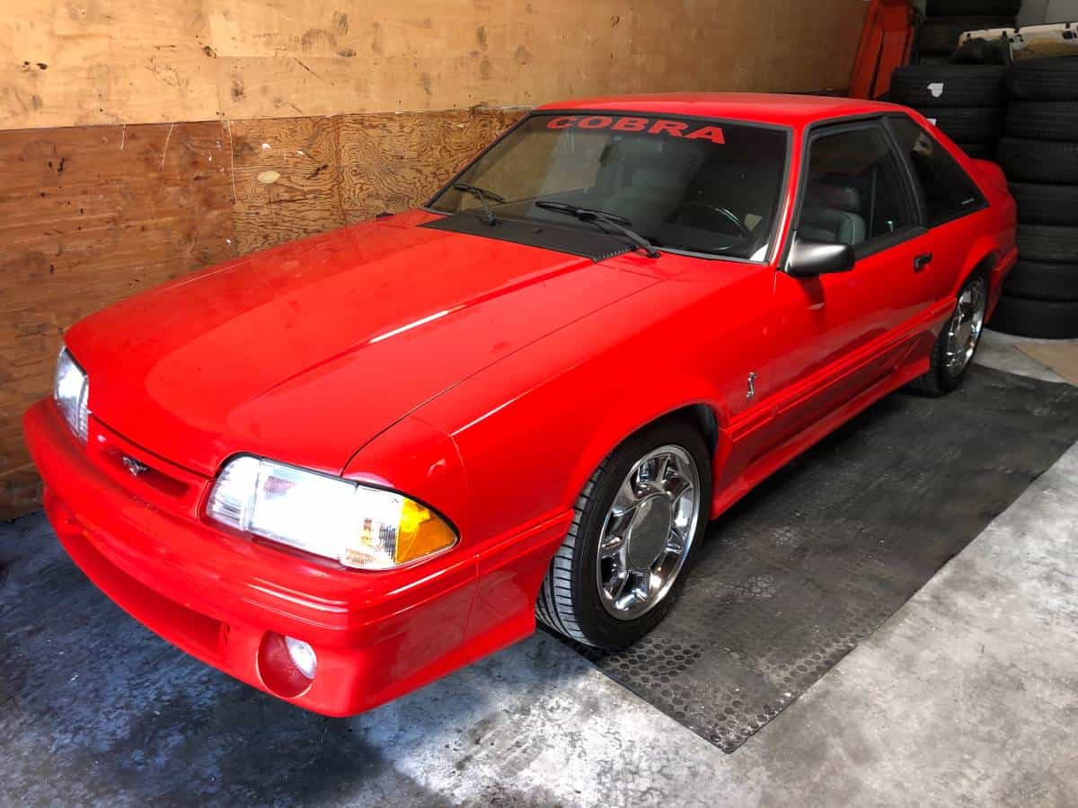 1993 ford mustang svt cobra red for sale classifieds 5