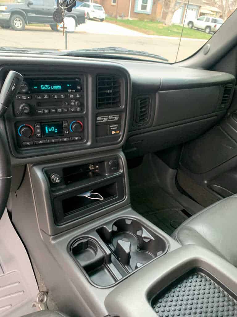 custom silverado ss interior