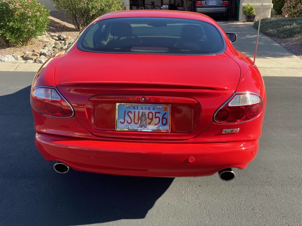 2003 jaguar xkr coupe pheonix red for sale classifieds 5