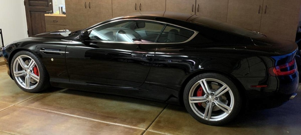 aston martin db9 6spd manual coupe black for sale classifieds 4