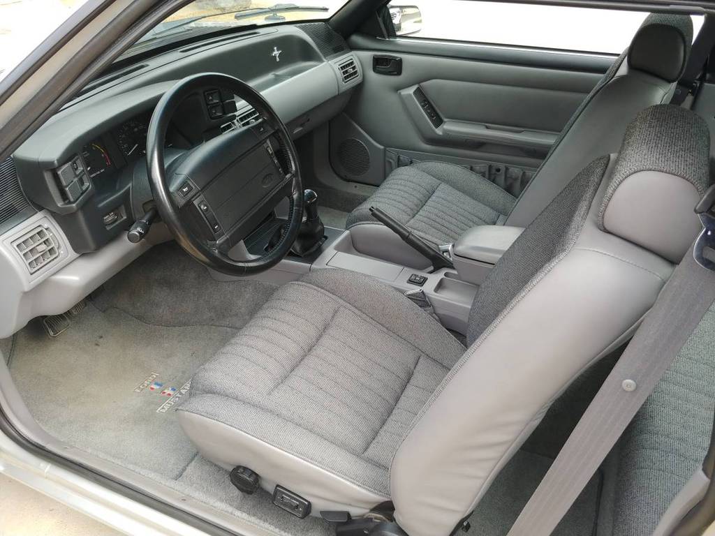 1993 ford mustang lx foxbody 5spd manual silver for sale classifieds 91