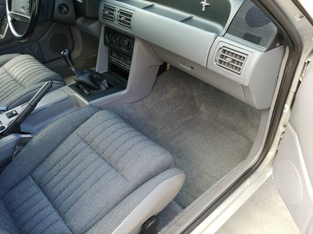 1993 ford mustang lx foxbody 5spd manual silver for sale classifieds 92