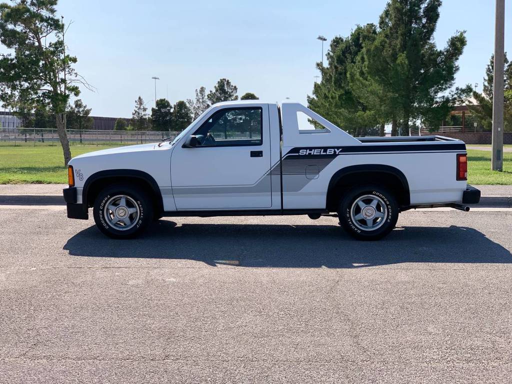 1989 dodge dakota shelby truck bright white for sale classifieds 1