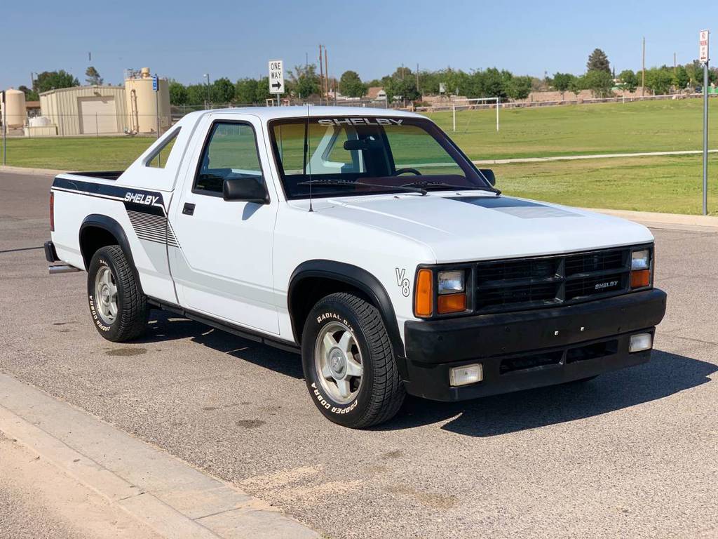 1989 dodge dakota shelby truck bright white for sale classifieds 4