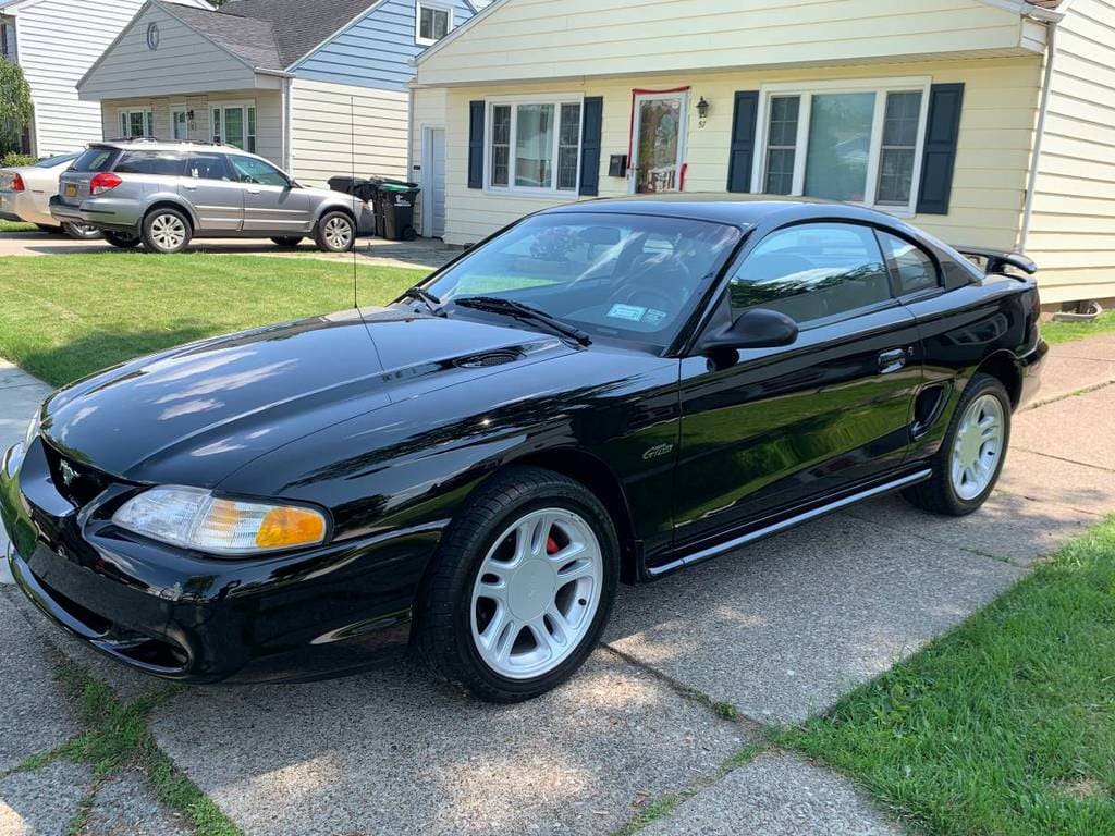 1997 ford mustang gt coupe 5spd manual sn95 black for sale classifieds 6