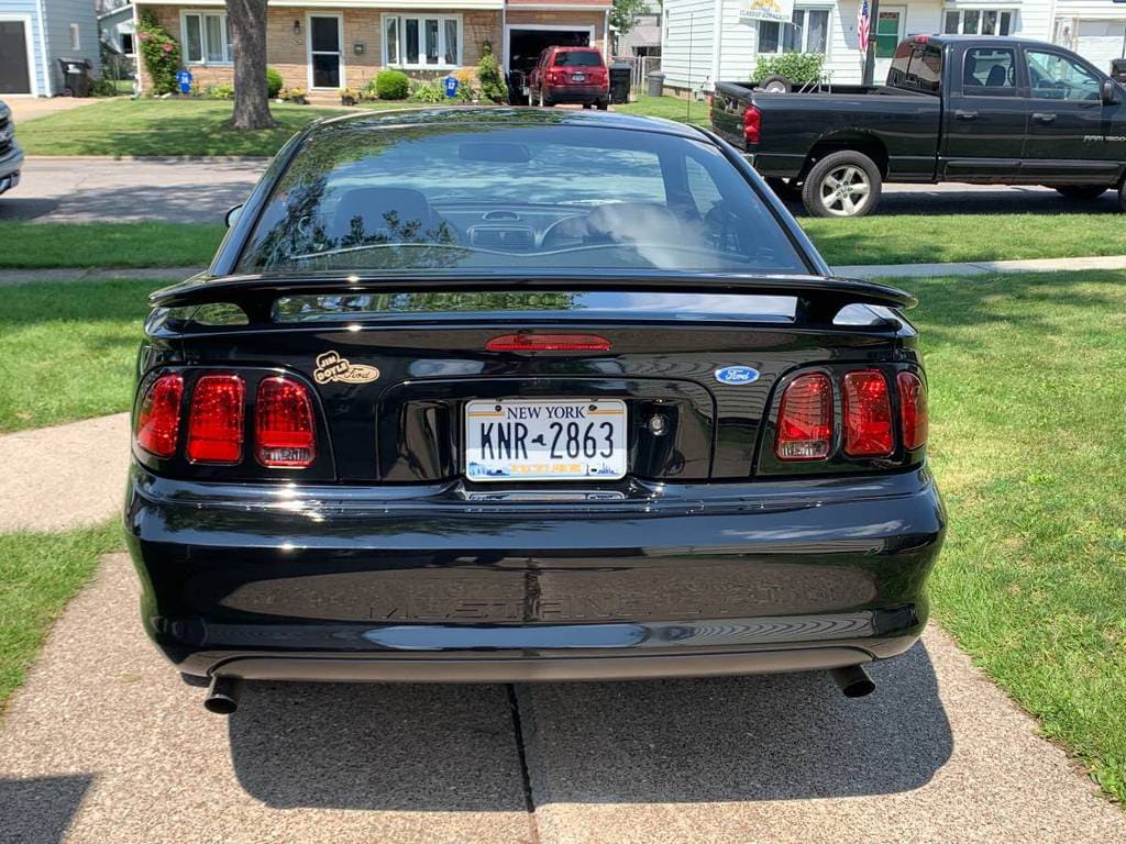 1997 ford mustang gt coupe 5spd manual sn95 black for sale classifieds 5