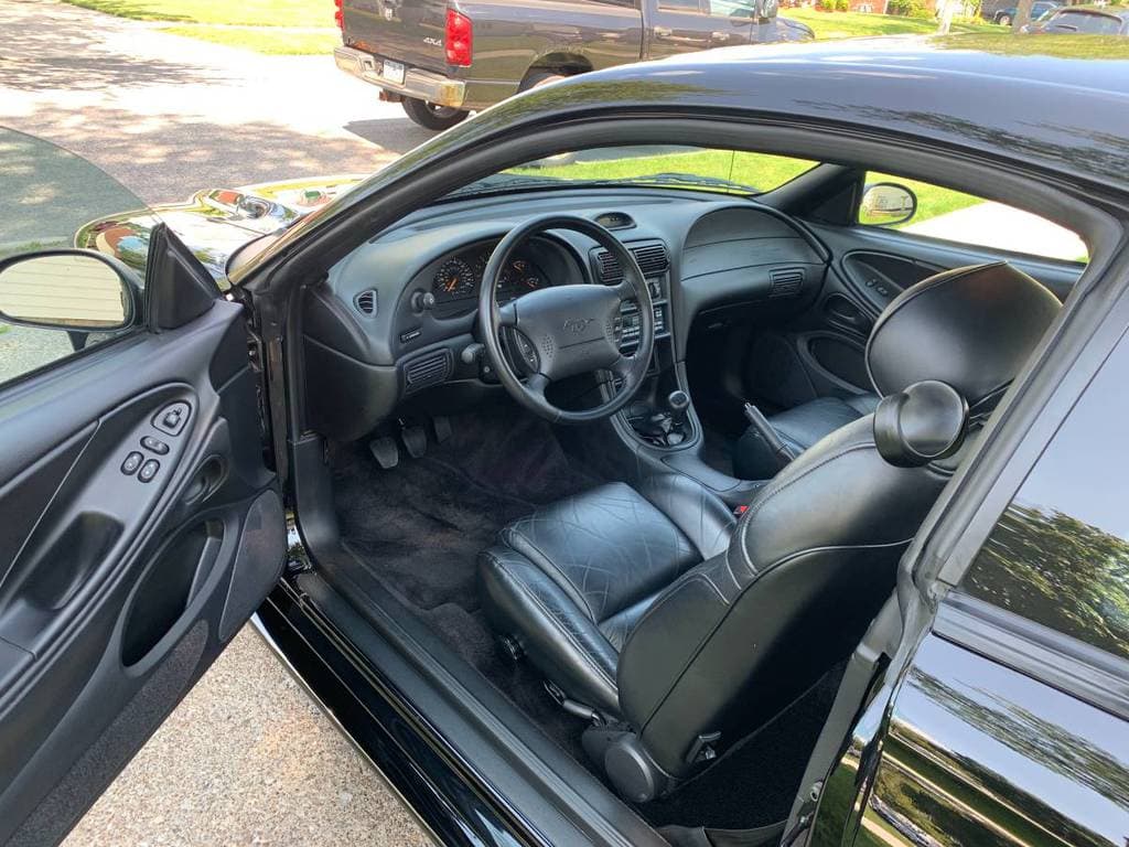 1997 ford mustang gt coupe 5spd manual sn95 black for sale classifieds 9