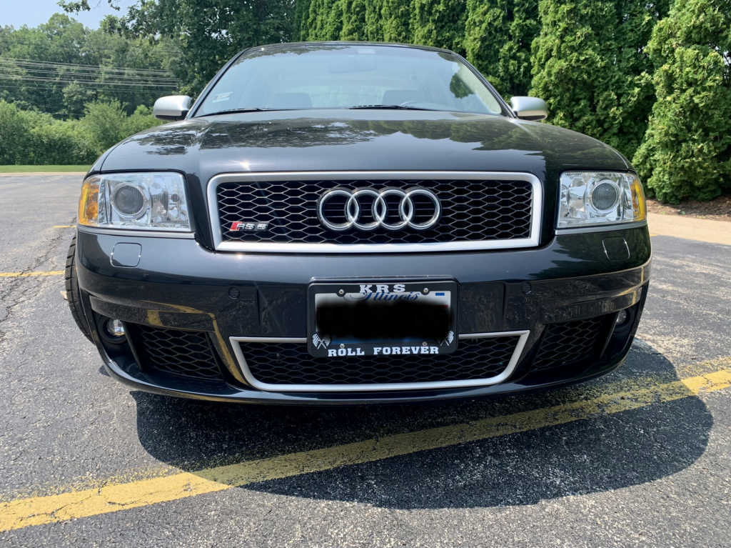 2003 audi rs6 ebony pearl black white interior silver low mileage for sale classifieds 1