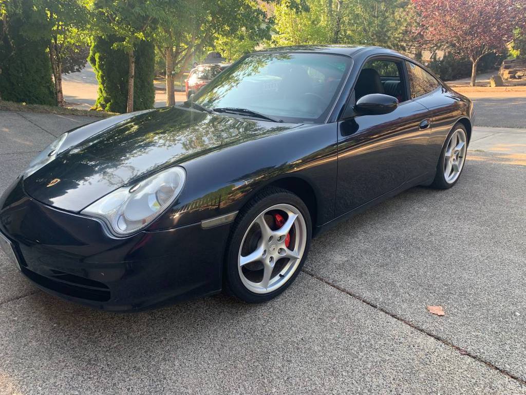 2004 porsche 911 carrera 996 coupe 6spd manual black for sale classifieds 2