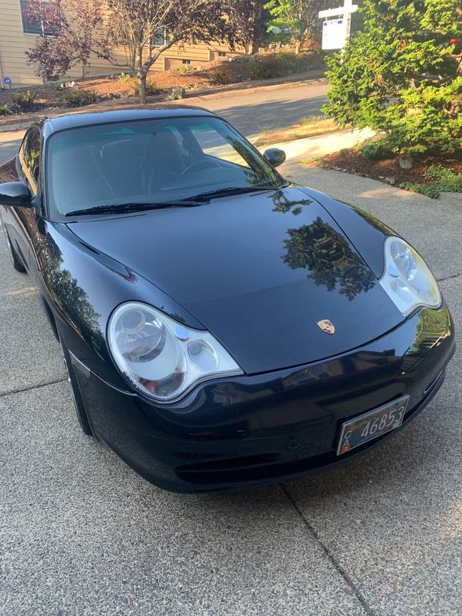 2004 porsche 911 carrera 996 coupe 6spd manual black for sale classifieds 5