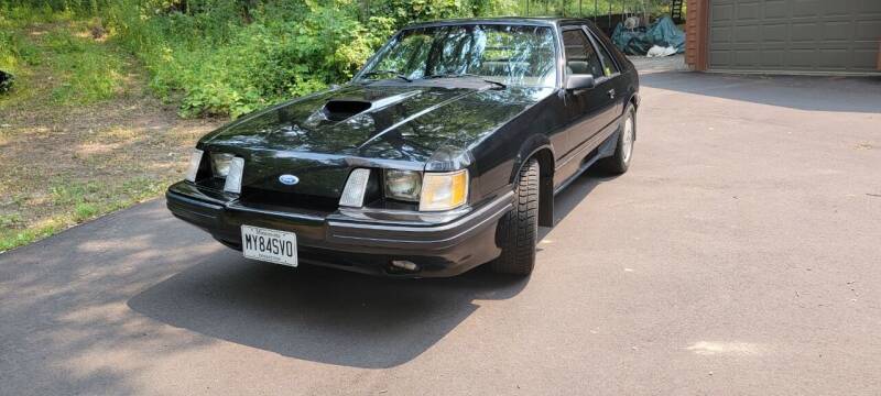 1984 ford mustang svo black low mileage for sale classifieds 1