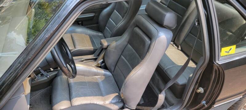 1984 ford mustang svo black low mileage for sale classifieds interior 5