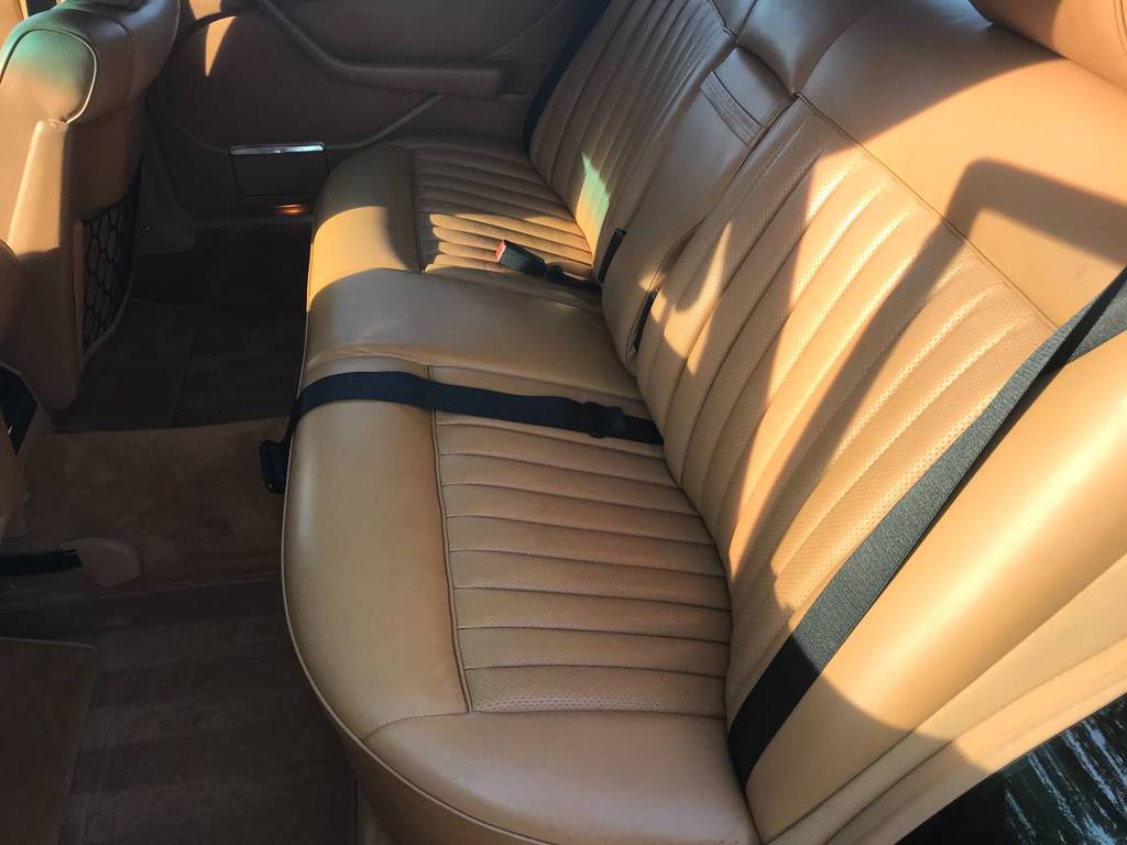 1986 mercedes benz 560SEL S class black for sale interior classifieds 