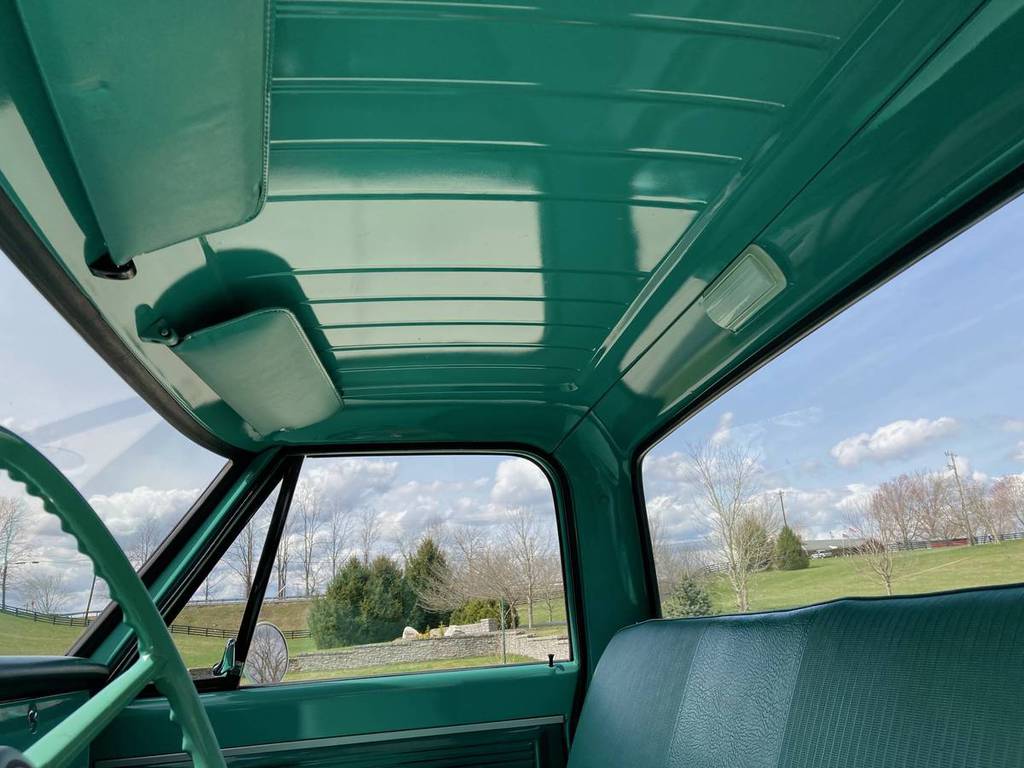 1968 Chevrolet C10 truck 4spd manual original survivor for sale classifieds interior headliner