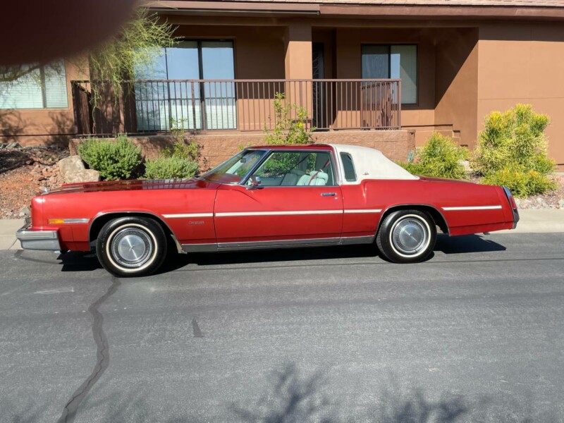 1977 Oldsmobile Toronado Brougham firethorn red metallic for sale classifieds 2