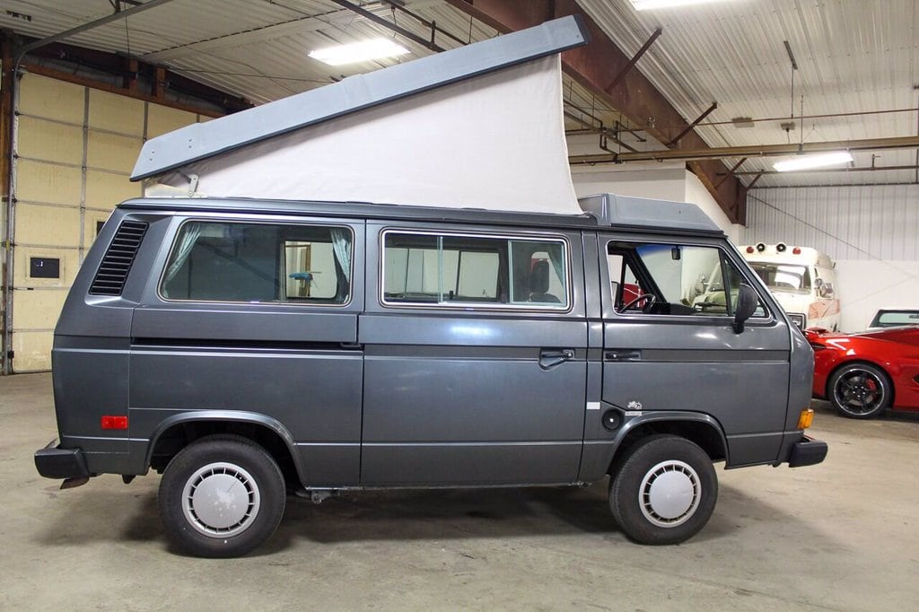 1987 vw volkswagen westfalia camper van vanagon wolfgram grey 4spd manual for sale classifieds 3