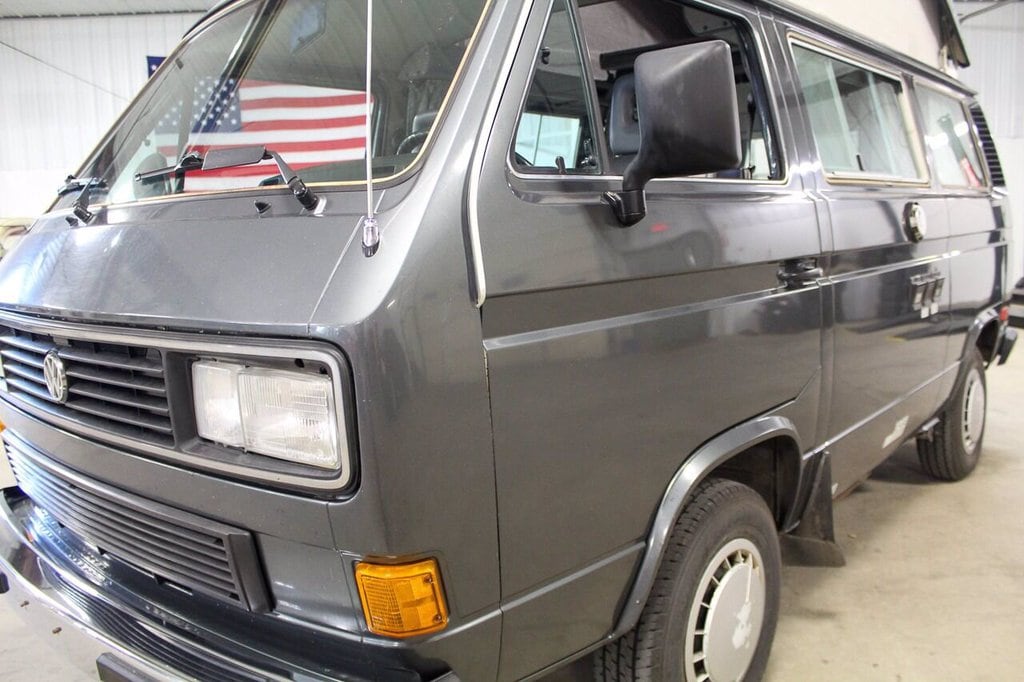 1987 vw volkswagen westfalia camper van vanagon wolfgram grey 4spd manual for sale classifieds 5