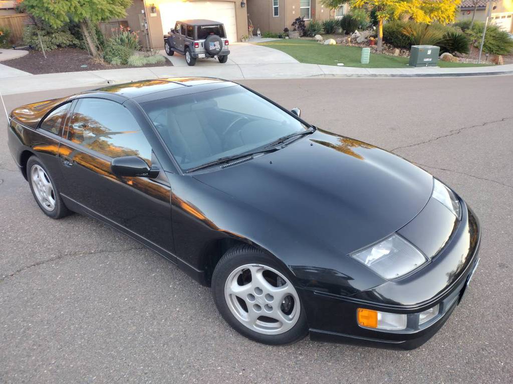 1990 nissan 300zx 5spd manual coupe black for sale classifieds 1