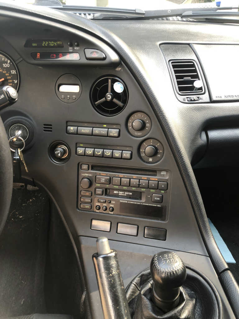 1993 toyota supra NA non turbo 5spd manual for sale classifieds interior console dashboard