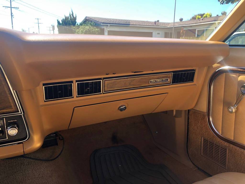 1974 ford gran torino elite 351 windsor survivor low mileage for sale classifieds 7 interior