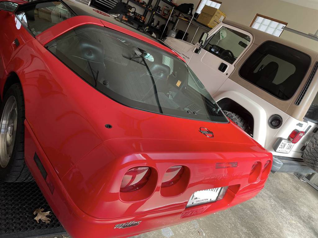 1994 chevrolet corvette red 6spd manual for sale classifieds 5