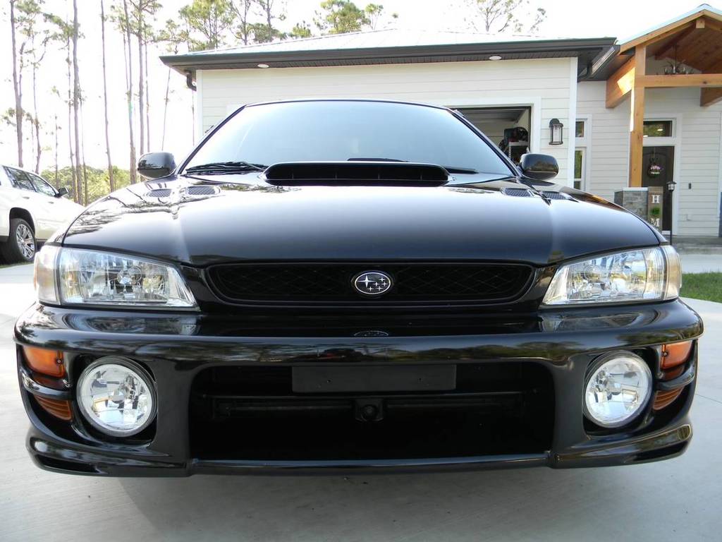 1999 Subaru Impreza 2.5 RS Coupe 5spd manual black low mileage survivor one owner for sale classifieds 1