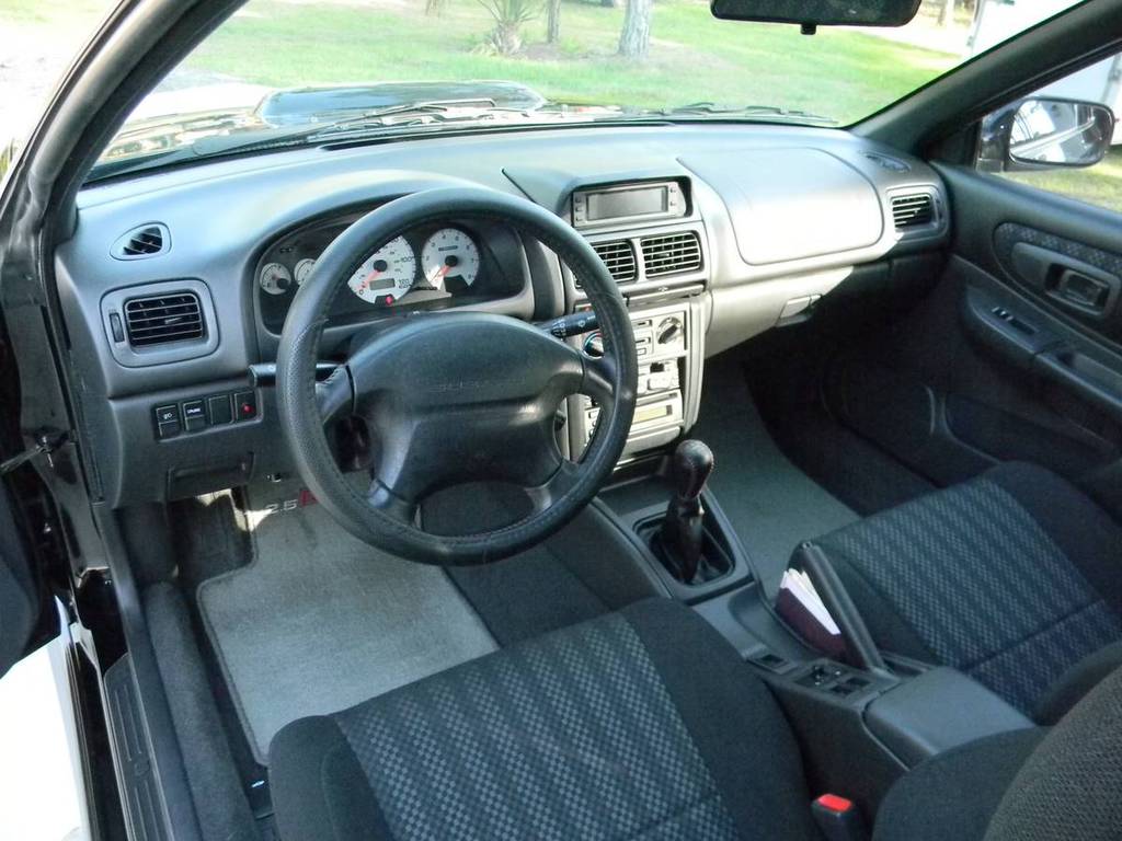 1999 Subaru Impreza 2.5 RS Coupe 5spd manual black low mileage survivor one owner for sale classifieds 8