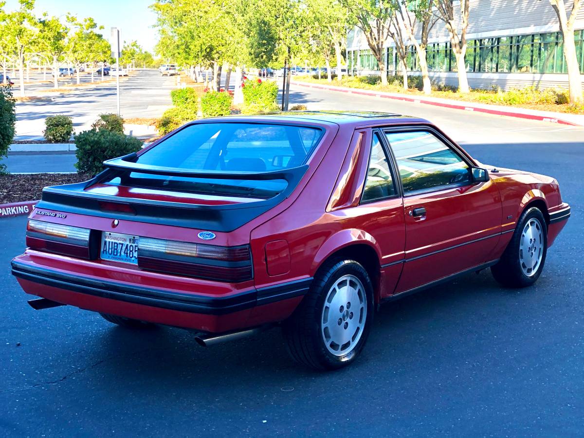 1986 ford mustang svo turbo jalepeno red for sale classifieds 5