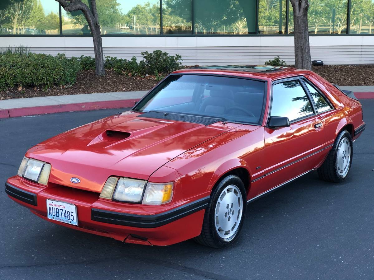 1986 ford mustang svo turbo jalepeno red for sale classifieds 6