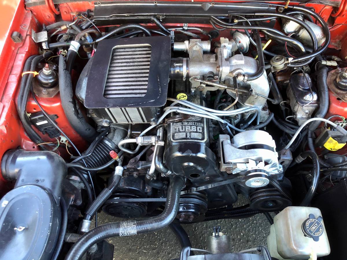 1986 ford mustang svo turbo jalepeno red for sale classifieds 93