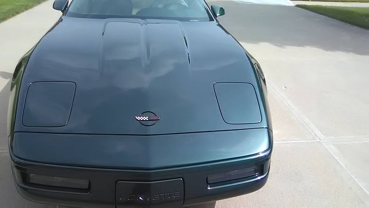 1996 corvette lt4 grand sport coupe polo green 6spd manual f45 for sale classifieds 2