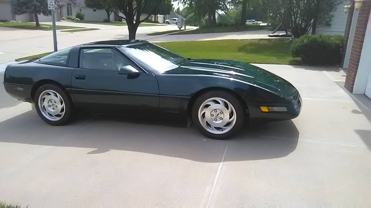 1996 corvette lt4 grand sport coupe polo green 6spd manual f45 for sale classifieds 5