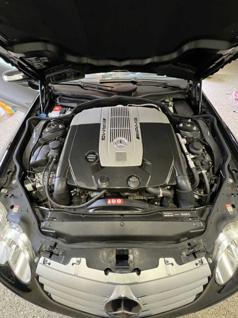 2006 mercedes sl65 amg black for sale classifieds engine bay