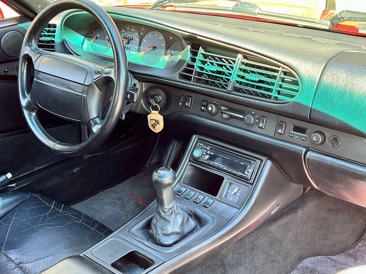 1995 porsche 968 coupe 6spd manual for sale classifieds black interior 2