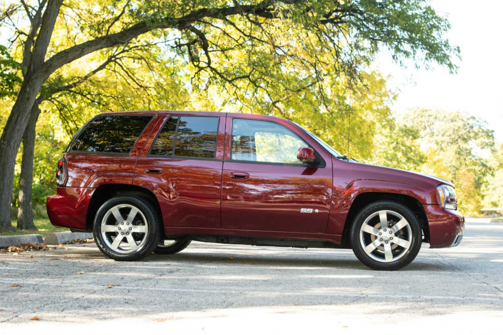 2007 chevrolet trailblazer SS Bordeaux Red for sale classifieds 3