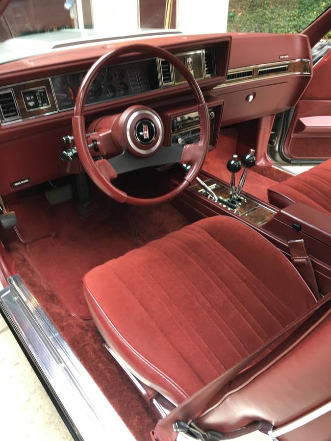 1984 olds oldsmobile cutlass hurst 442 ttop t top for sale classifieds interior