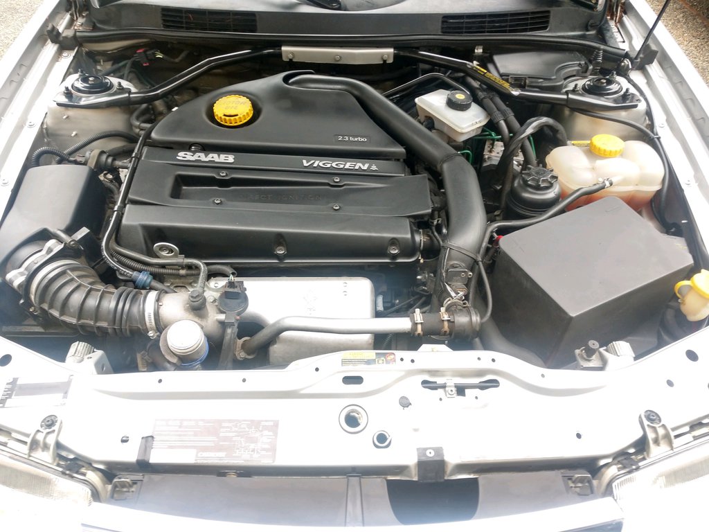 2002 saab 93 9 3 viggen for sale classifieds engine bay