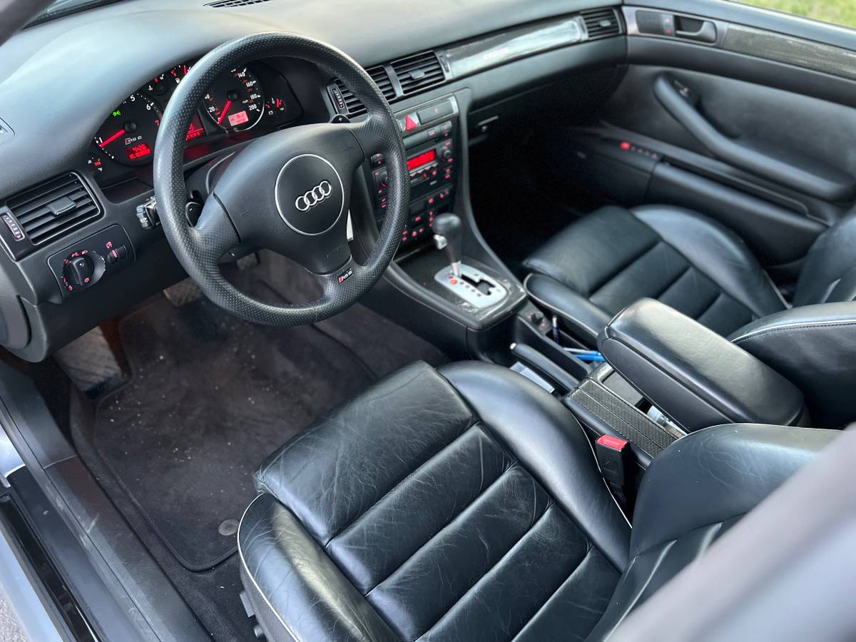 2003 audi rs6 one original owner low miles mileage avus silver for sale classifieds interior 3