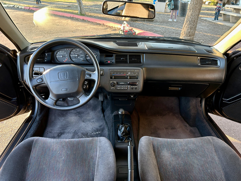 1995 honda civic si hatch eg low miles one owner survivor stock for sale classifieds interior 