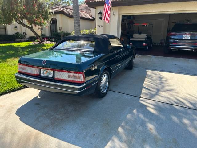 1993 cadillac allante low miles polo green for sale classifieds 4