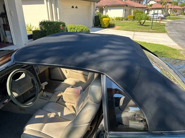 1993 cadillac allante low miles polo green for sale classifieds convertible top