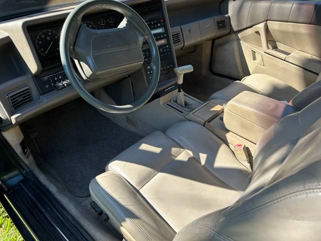 1993 cadillac allante low miles polo green for sale classifieds interior