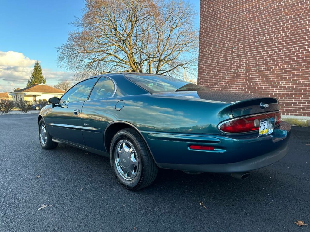 1997 buick riviera supercharged coupe teal one owner low miles for sale classifieds rear 2